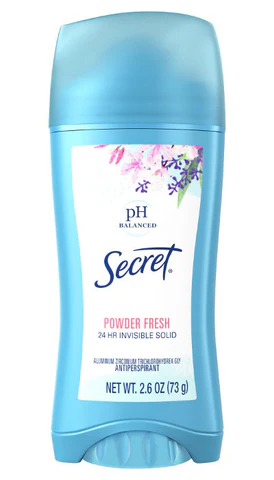 secret invisible solid poudre fraicheur